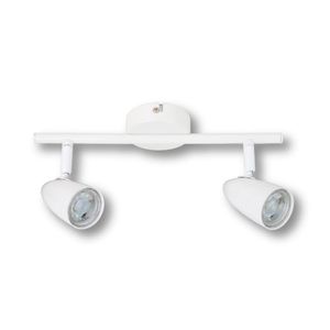 Foco Sobrepuesto Drop 2 Luces Led Luz Cálida