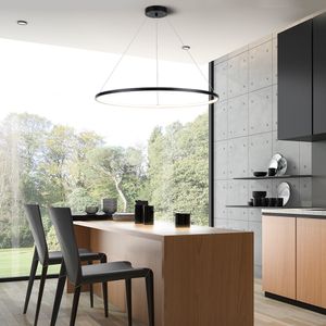 Lámpara Colgante Hula-M 35W Luz Cálida Negro