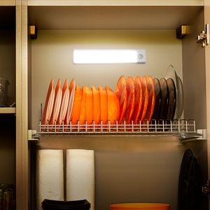 Barra Led Ultrafina Recargable Con Sensor Blanco 20cm