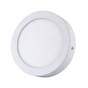 Panel Led Circular 6W Luz Blanco Frío Sobrepuesto