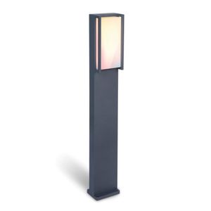POSTE QUBO LED WIZ 15W LUTEC 75CM 3000K IP54 GRIS