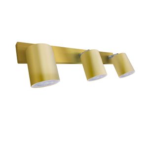 Foco Sobrepuesto Silo 3 Luces Bronce Pulido