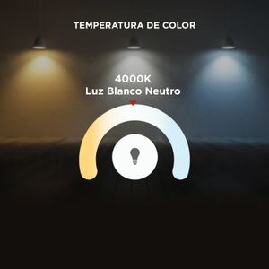 Foco Empotrado Cuadrado Basculante Led Integrado 5W Luz Blanco Neutro