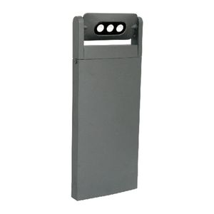 Poste Mini Ledspot 9W 53Cm Negro