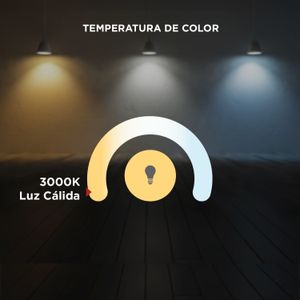 Aplique Mimo-Cam 18W Luz Cálida Blanco Seguridad
