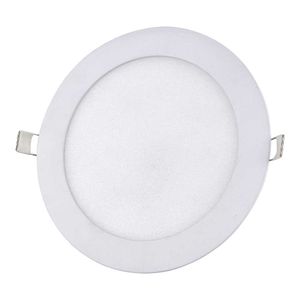 Panel Led Circular 12W Luz Blanco Frío Empotrado