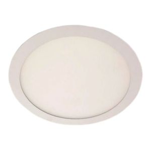Panel Led Circular 12W Luz Cálida Empotrado D17Cm