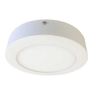 PANEL LED CIRCULAR 12W 4000K SOBREPUESTO BLANCO D17CM H4CM