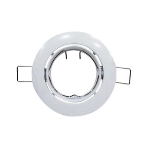 Foco Empotrado Basculante Aluminio Blanco