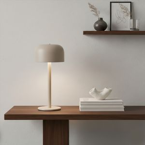Lámpara de Mesa Agora Recargable Dimeable Beige