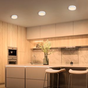 Panel Led Circular 18W Sobrepuesto Blanco