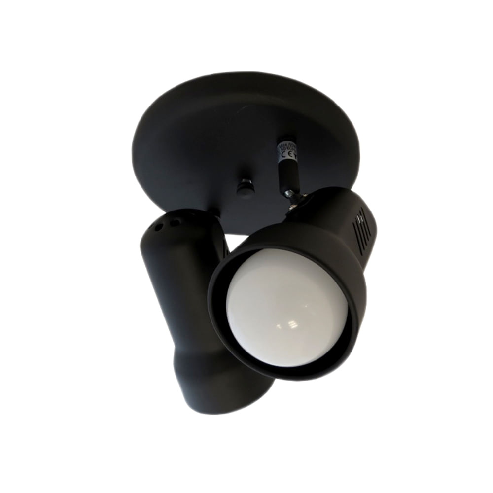 Plafón R63 Negro