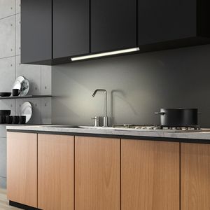 Barra Led Ultrafina Recargable Con Sensor Blanco 60cm