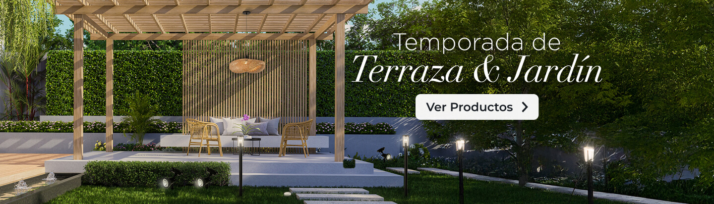 Terraza y Jardín